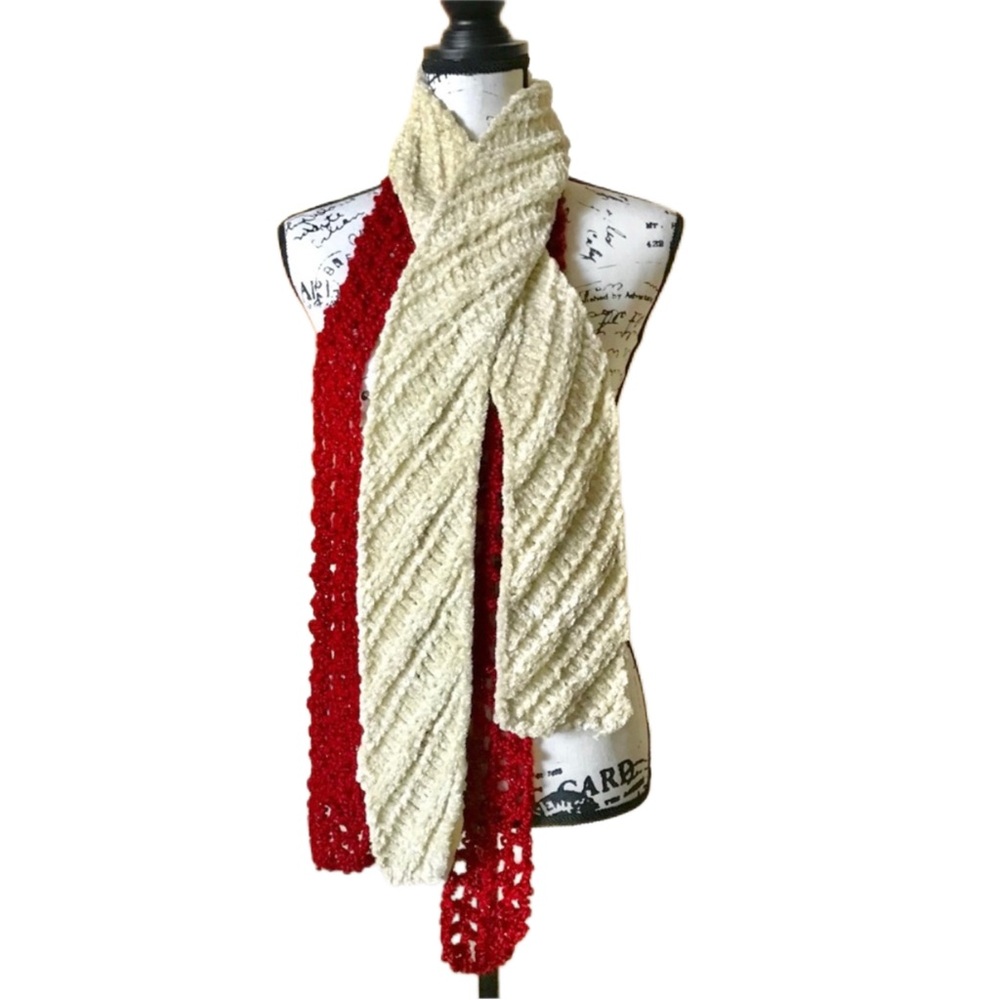 Handmade Knitted Scarf Bundle